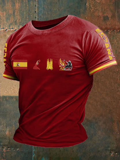 Camiseta estampada España de los hombres