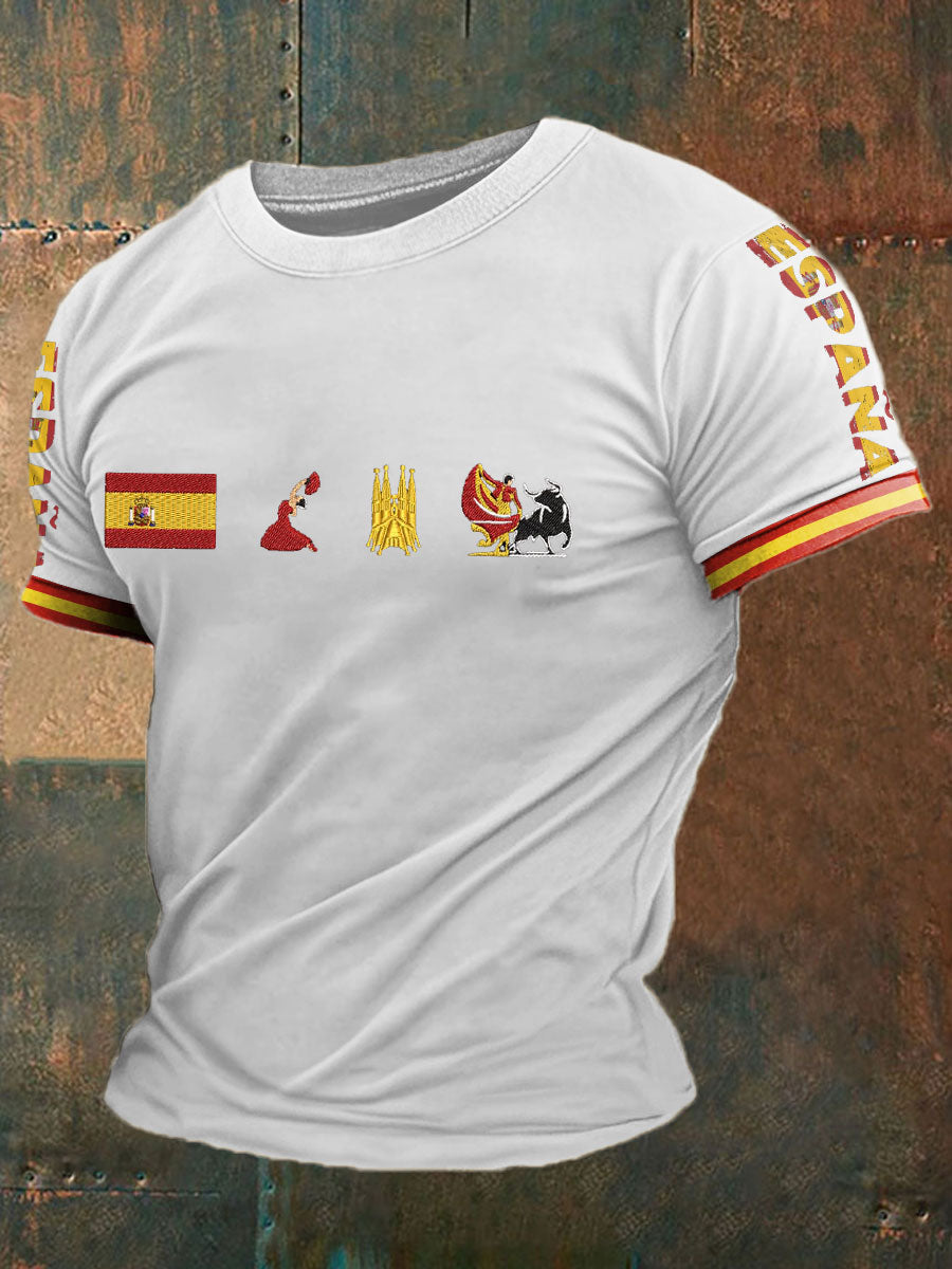 Camiseta estampada España de los hombres