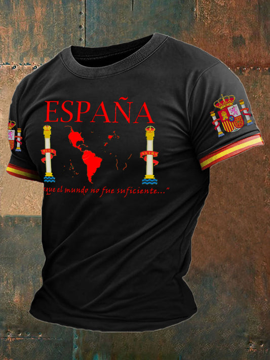 Camiseta estampada España de los hombres