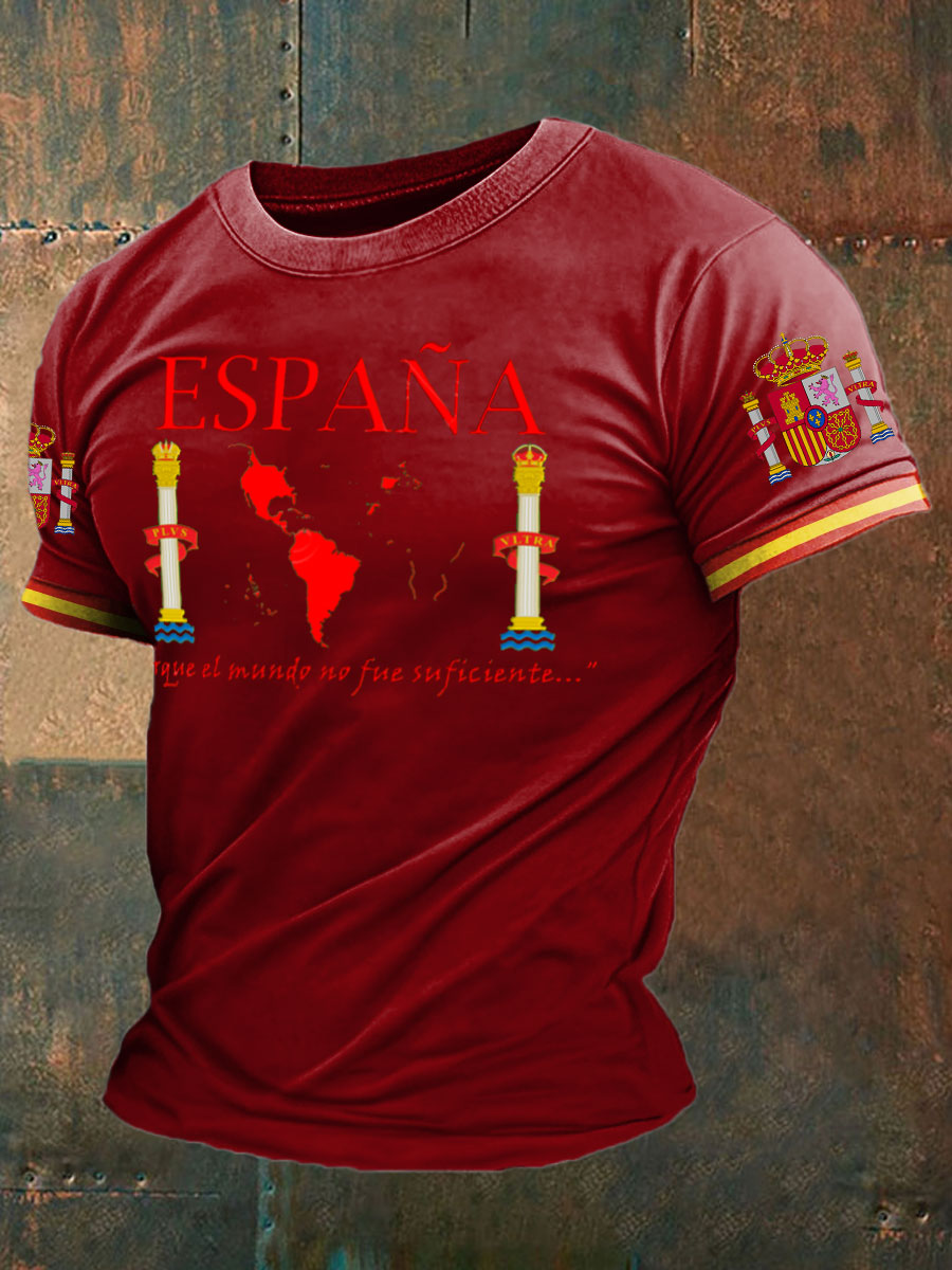 Camiseta estampada España de los hombres