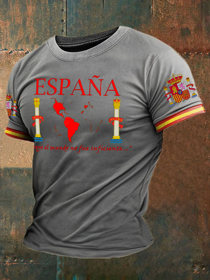 Camiseta estampada España de los hombres
