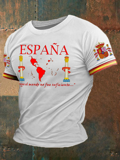Camiseta estampada España de los hombres