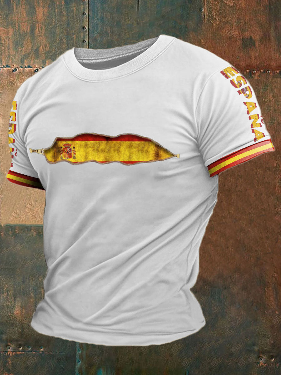 Camiseta estampada España de los hombres