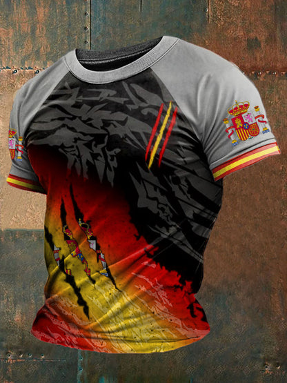 Camiseta estampada España de los hombres