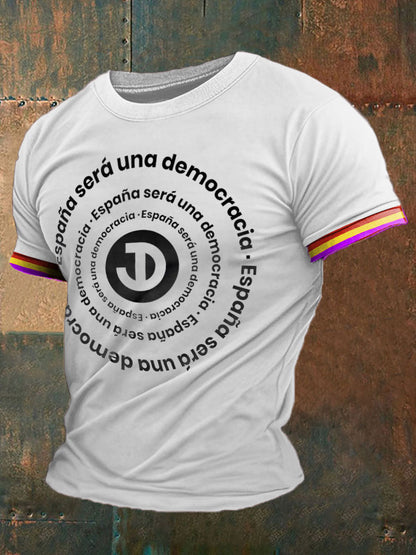 Camiseta estampada España de los hombres