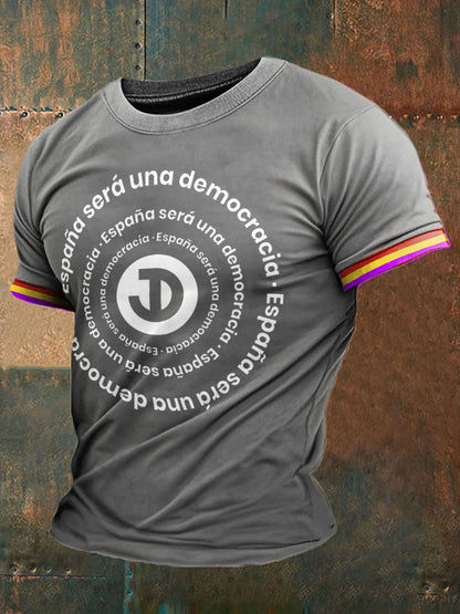 Camiseta estampada España de los hombres