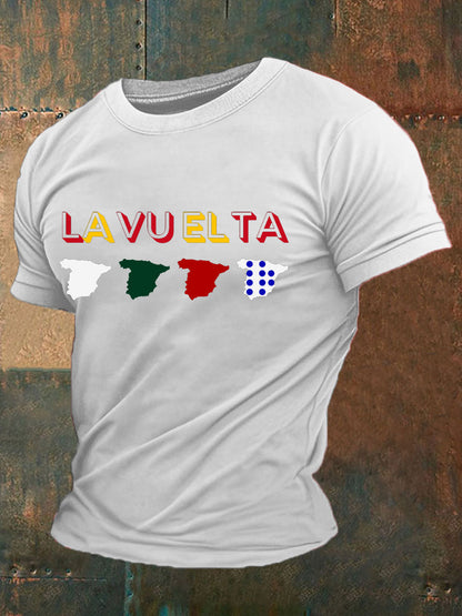 Camiseta impresa ciclismo de los hombres