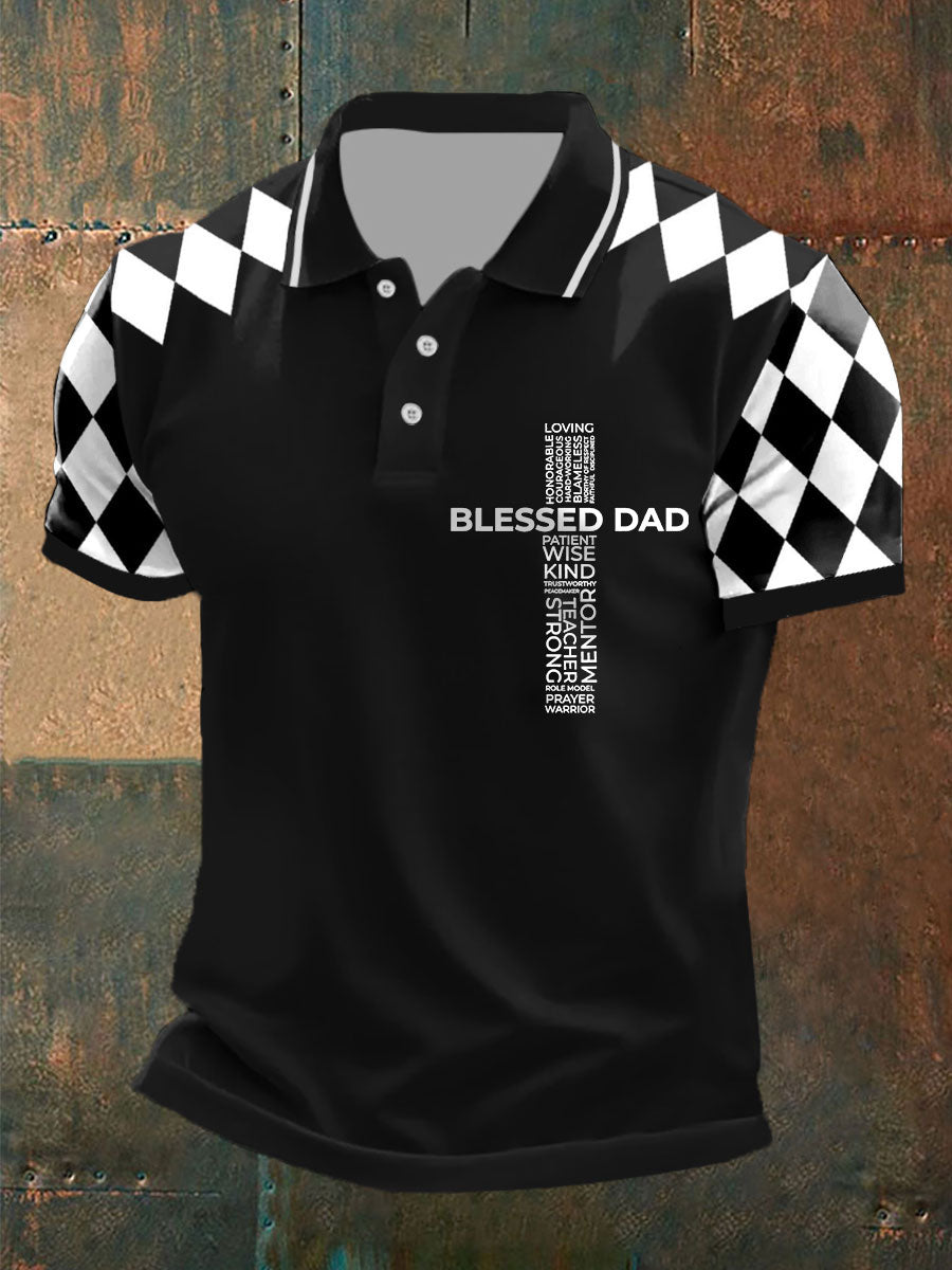 Tops para el Día del Padre Papá Bendito de los hombres