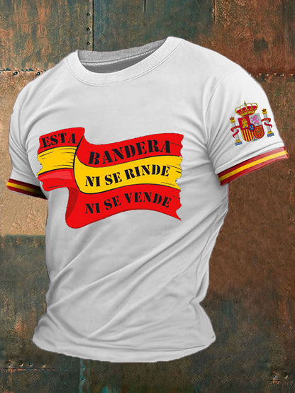 Camiseta estampada España Patrotic para hombre