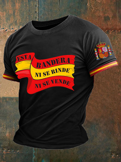 Camiseta estampada España Patrotic para hombre