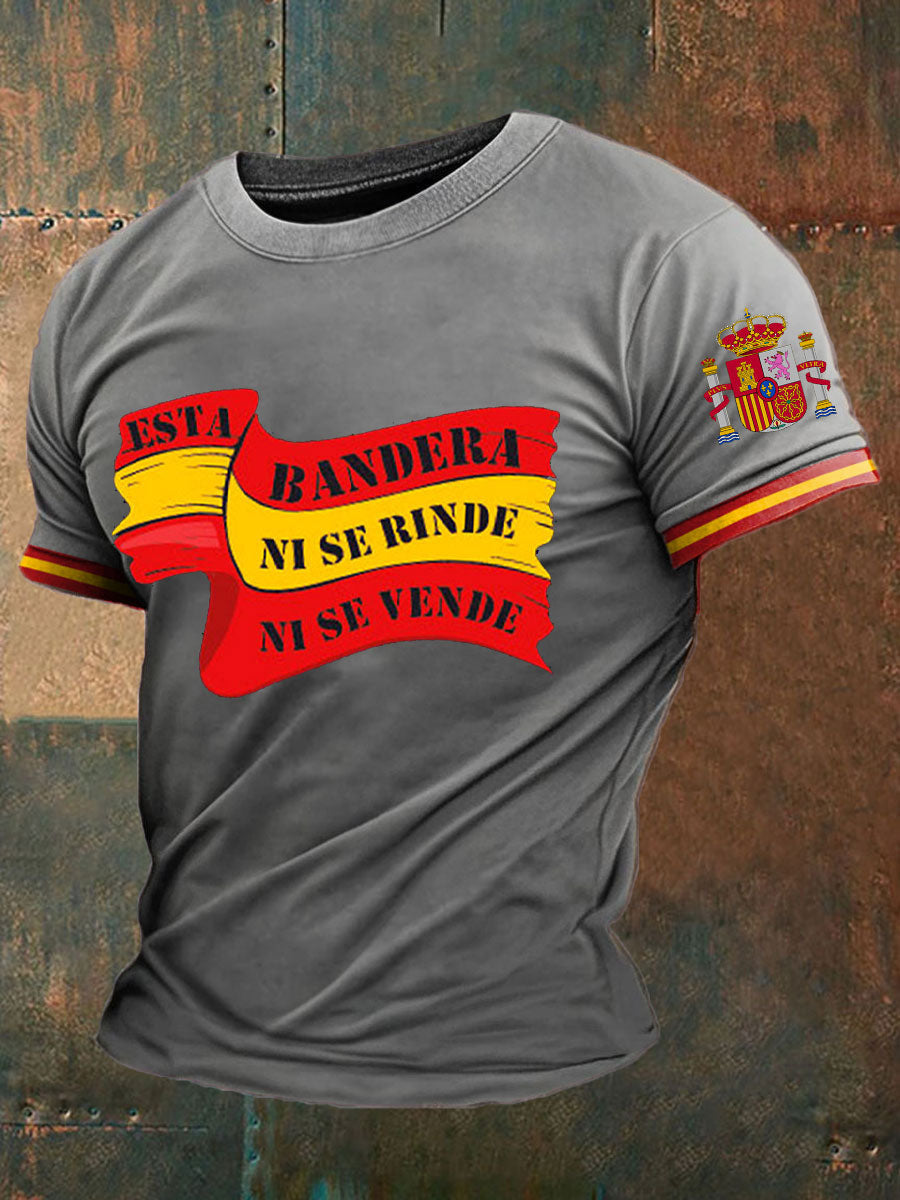 Camiseta estampada España Patrotic para hombre
