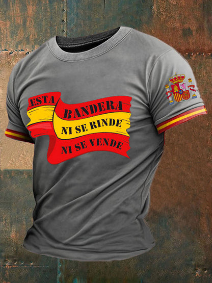 Camiseta estampada España Patrotic para hombre