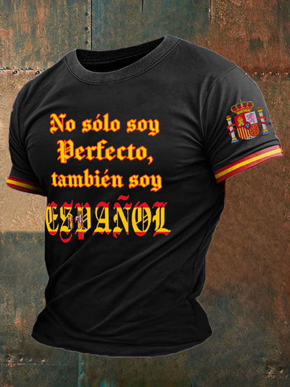 Camiseta estampada España Patrotic para hombre