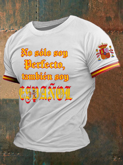 Camiseta estampada España Patrotic para hombre