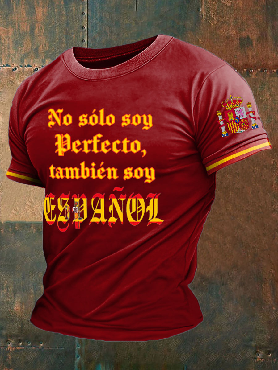 Camiseta estampada España Patrotic para hombre
