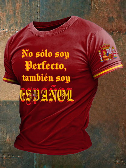 Camiseta estampada España Patrotic para hombre