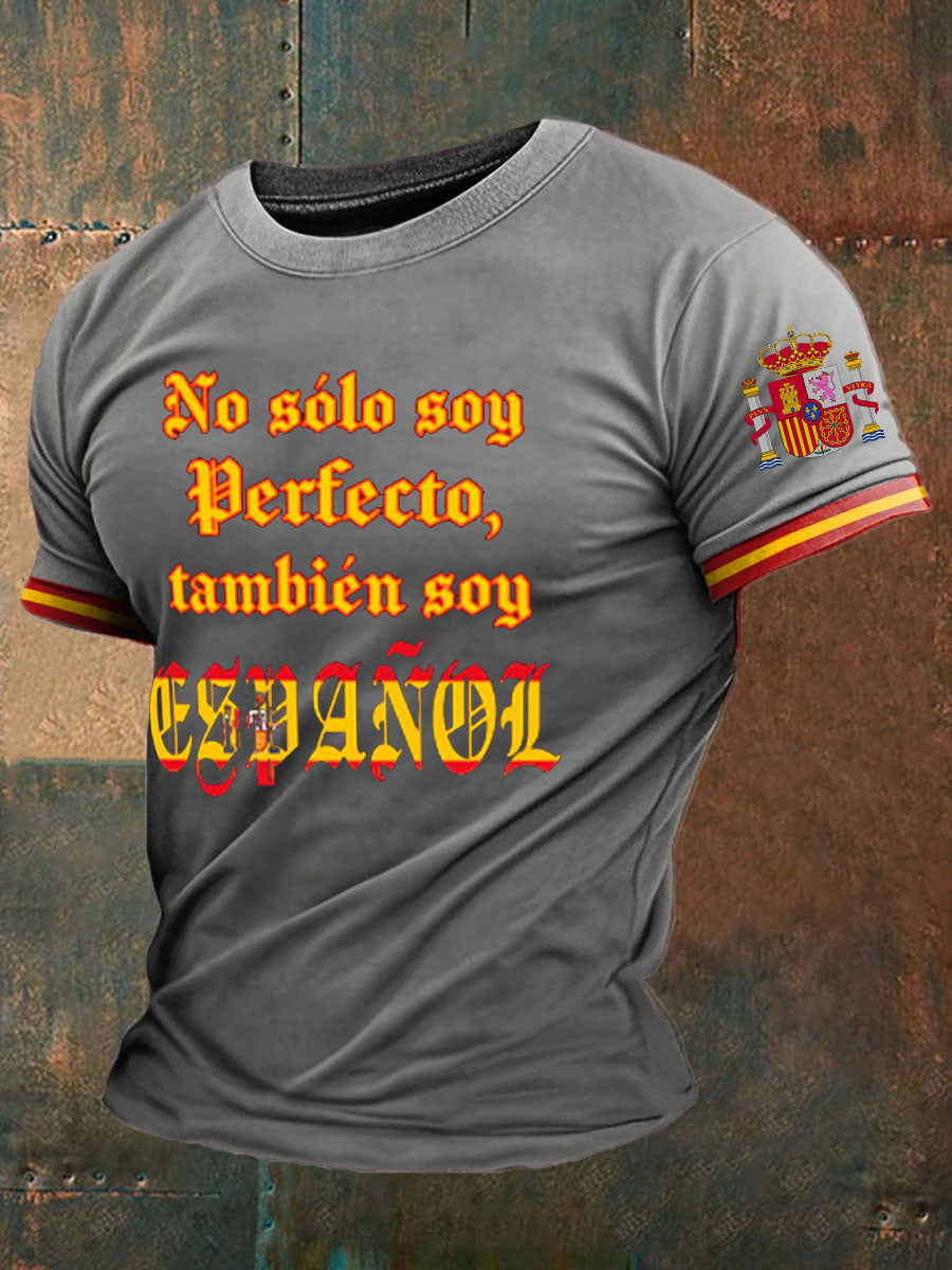 Camiseta estampada España Patrotic para hombre