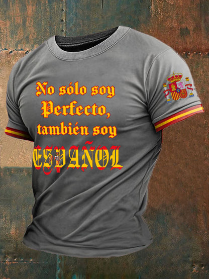 Camiseta estampada España Patrotic para hombre