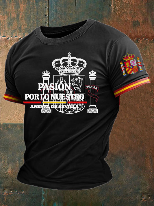 Camiseta estampada España Patrotic para hombre