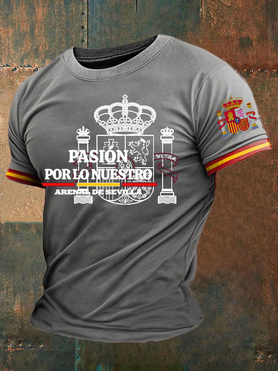 Camiseta estampada España Patrotic para hombre
