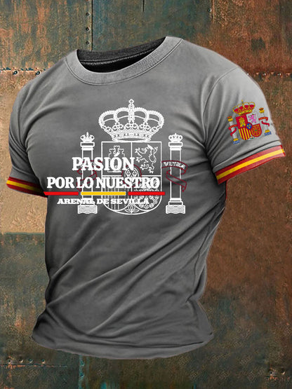 Camiseta estampada España Patrotic para hombre