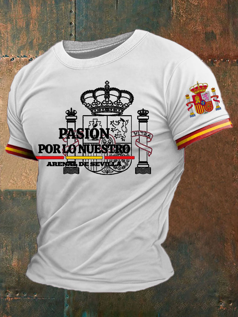 Camiseta estampada España Patrotic para hombre