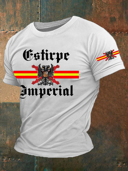 Camiseta de hombre con estampado Cruz de Borgoña de España Tercio