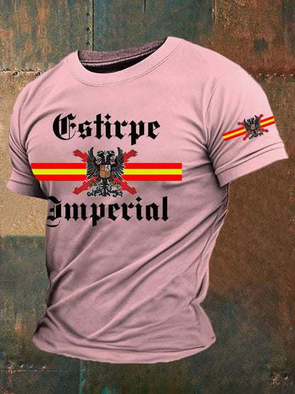 Camiseta de hombre con estampado Cruz de Borgoña de España Tercio