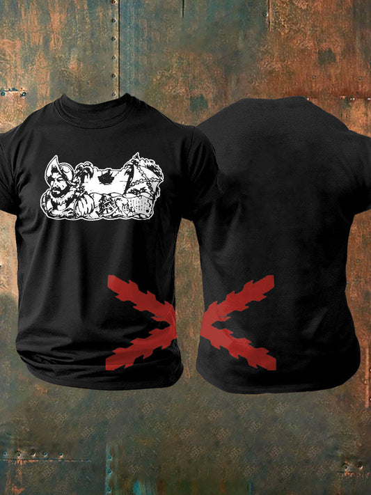 Camiseta de hombre con estampado Cruz de Borgoña de España Tercio