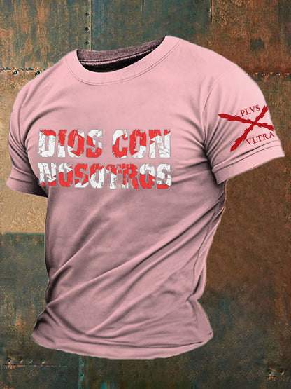 Camiseta de hombre con estampado Cruz de Borgoña de España Tercio