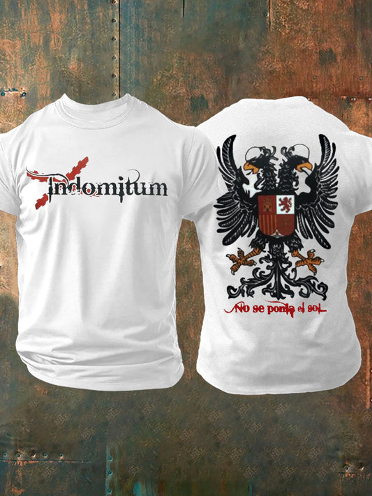 Camiseta de hombre con estampado Cruz de Borgoña de España Tercio