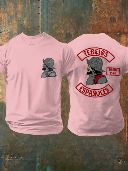 Camiseta de hombre con estampado Cruz de Borgoña de España Tercio