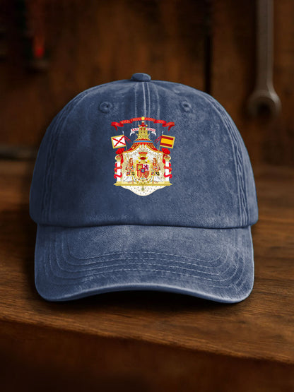 Unisex España Cruz de Borgoña Tercio Impreso Sombrero
