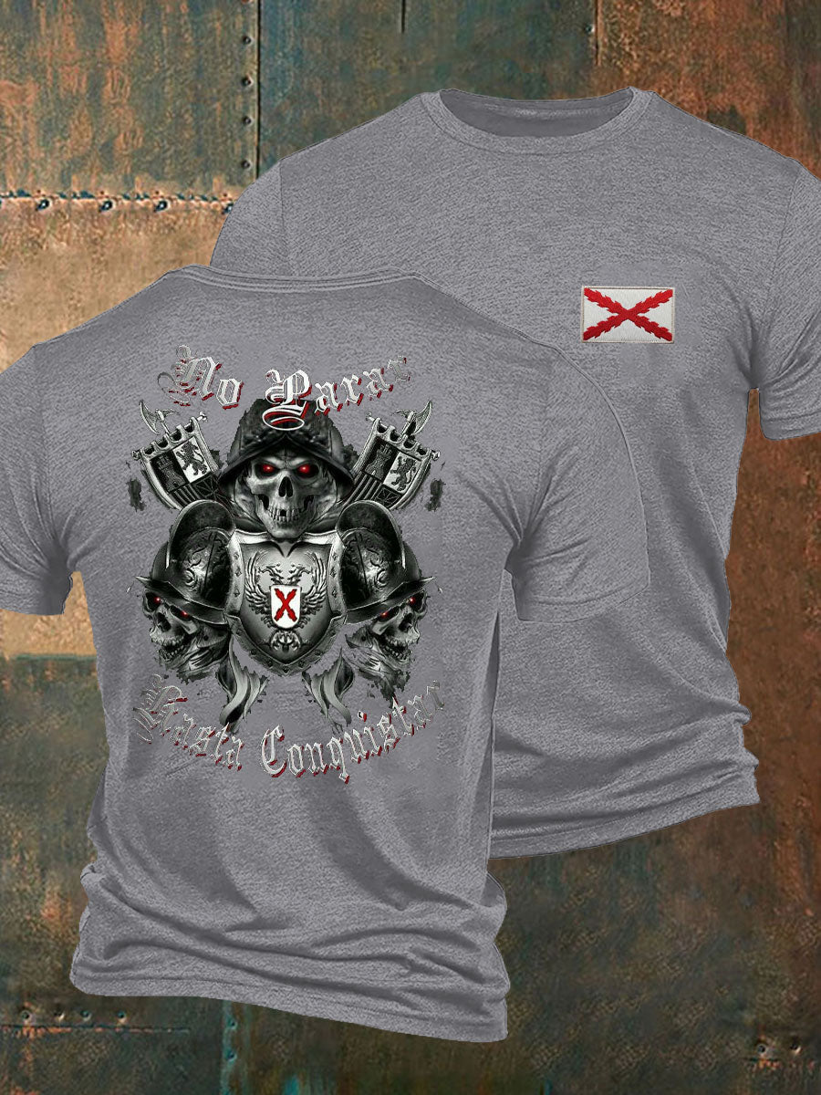 Camiseta de hombre con estampado Cruz de Borgoña de España Tercio