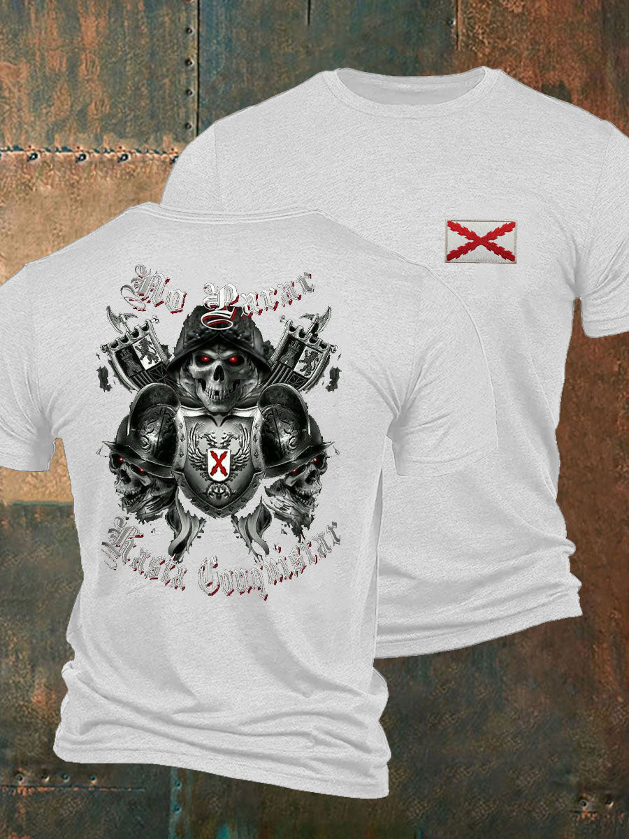 Camiseta de hombre con estampado Cruz de Borgoña de España Tercio