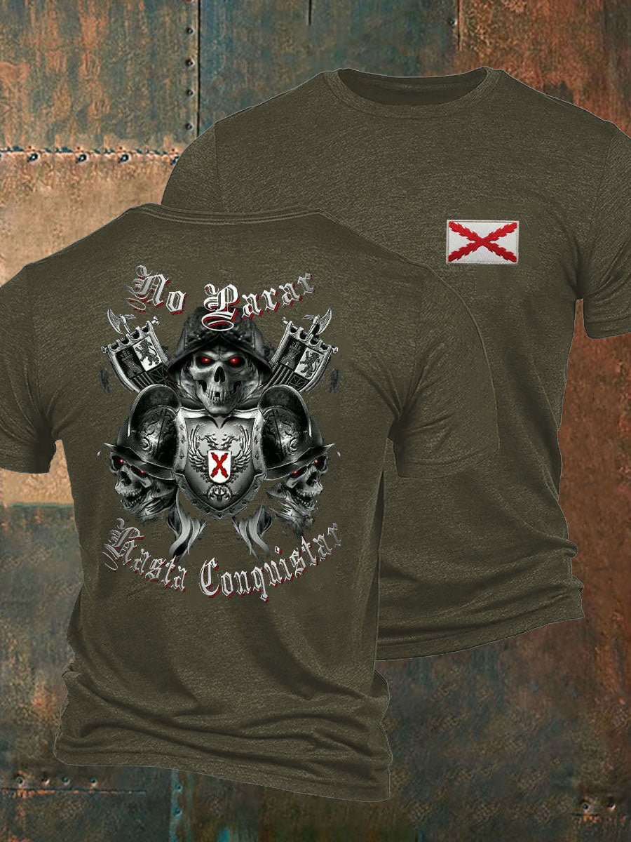 Camiseta de hombre con estampado Cruz de Borgoña de España Tercio