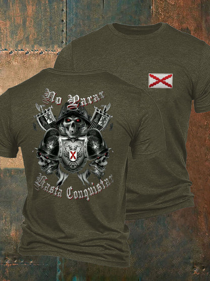 Camiseta de hombre con estampado Cruz de Borgoña de España Tercio