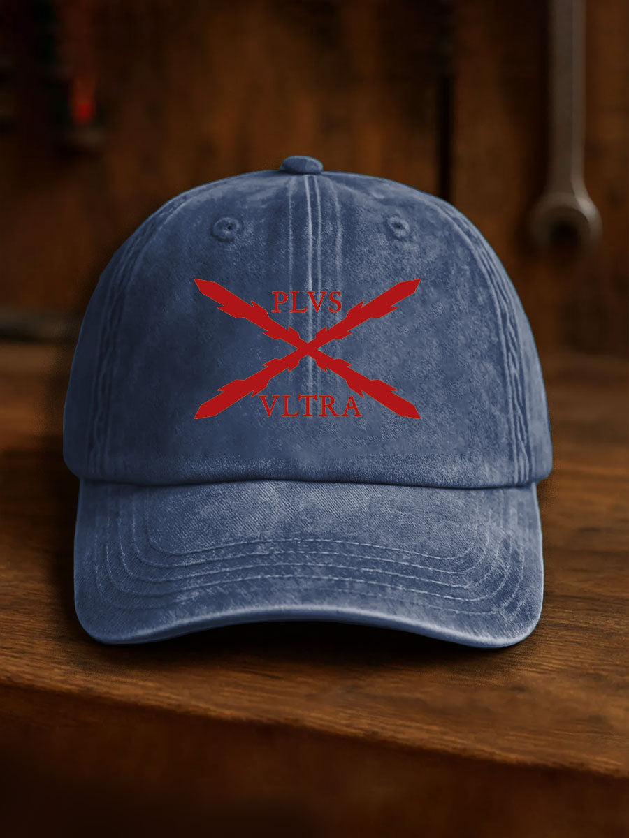 Unisex España Cruz de Borgoña Tercio Impreso Sombrero