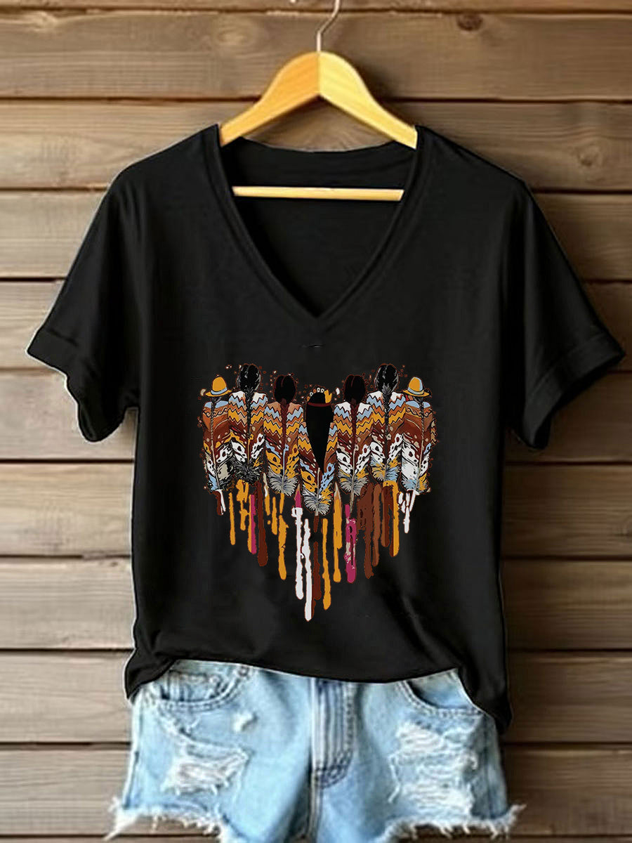 Camiseta de los pueblos indígenas de las mujeres