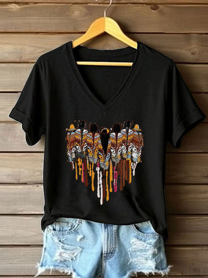 Camiseta de los pueblos indígenas de las mujeres