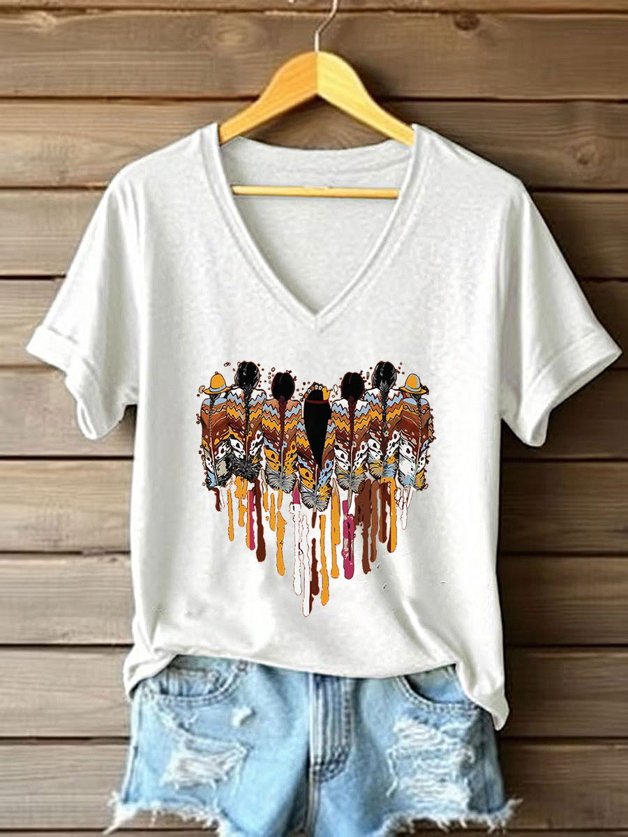 Camiseta de los pueblos indígenas de las mujeres