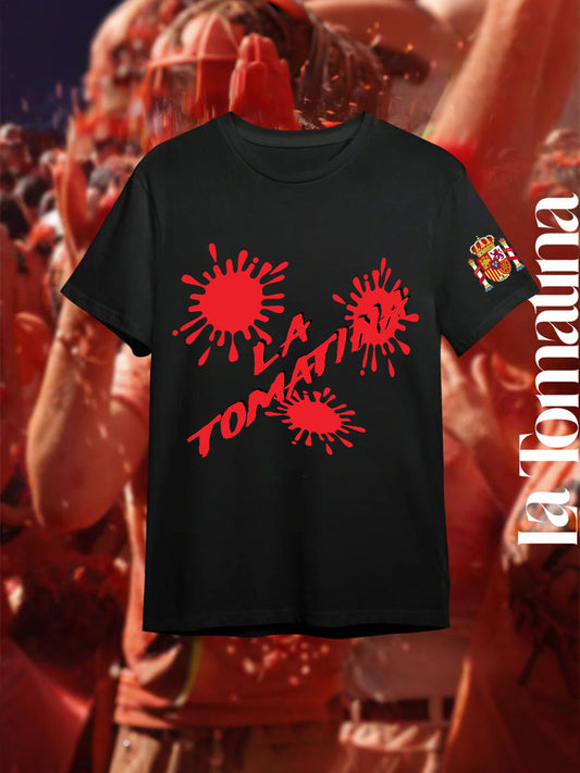 Camiseta de manga corta La Tomatina para hombre