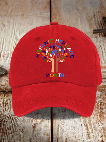 Unisex Hispanic Heritage Month Impreso Sombrero