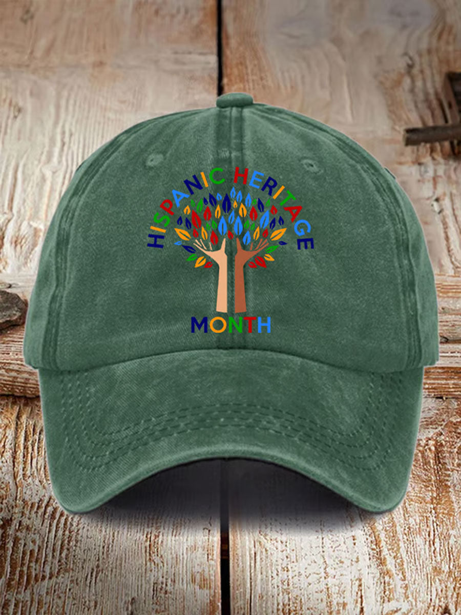 Unisex Hispanic Heritage Month Impreso Sombrero