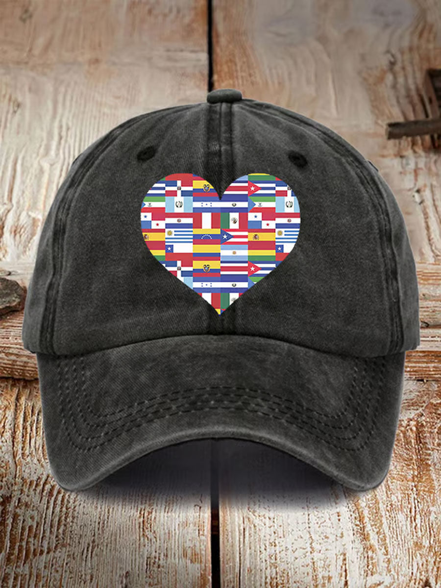 Unisex Hispanic Heritage Month Impreso Sombrero