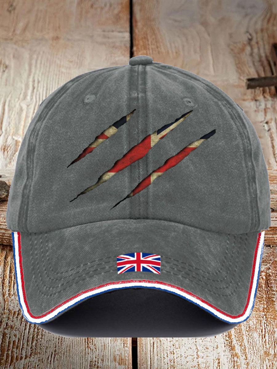Unisex Reino Unido bandera impresa sombrero