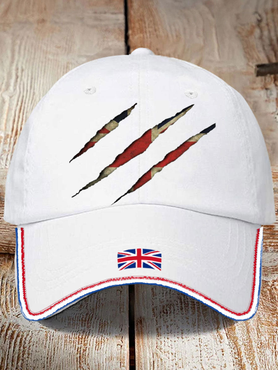 Unisex Reino Unido bandera impresa sombrero