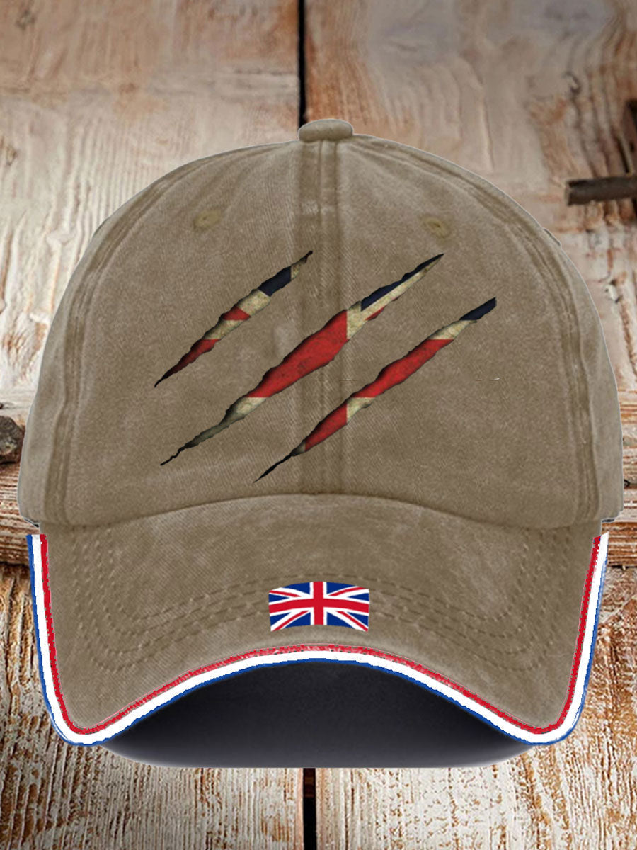 Unisex Reino Unido bandera impresa sombrero