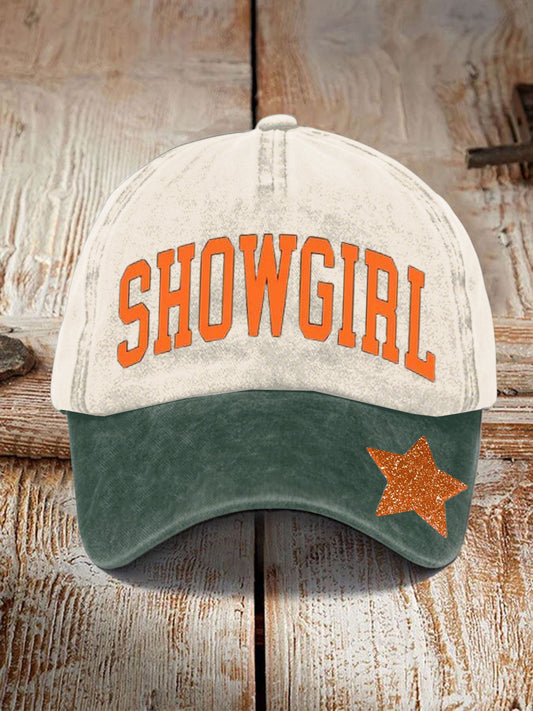 Casquillo unisex del diseño de Showgirl