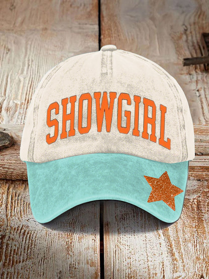 Casquillo unisex del diseño de Showgirl